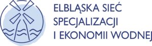 Logotyp Elbląskiej Sieci Specjalizacji i Ekonomii Wodnej